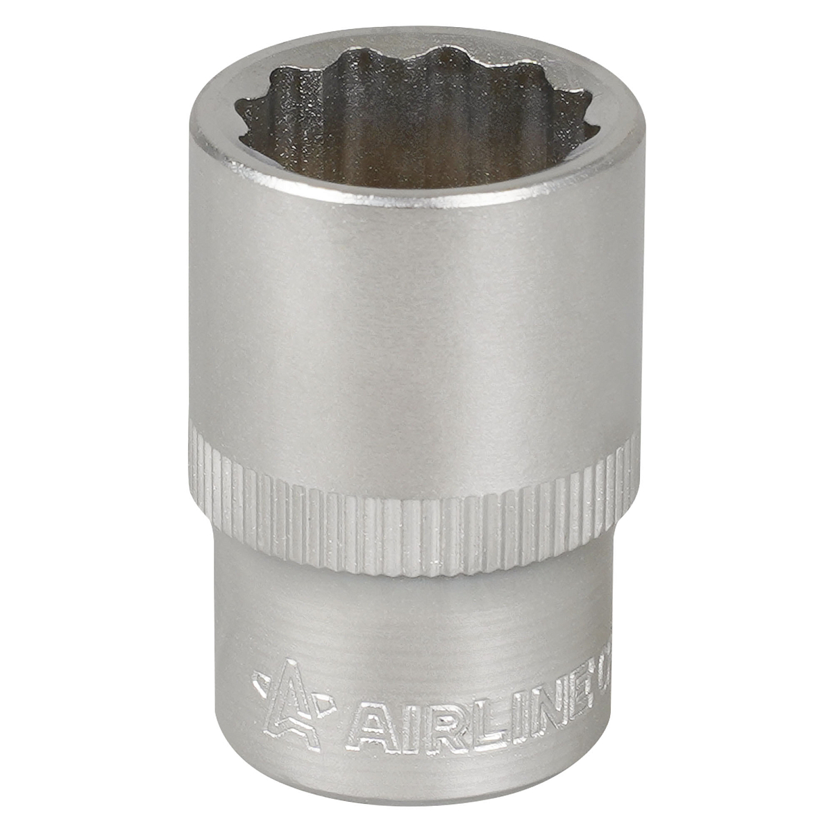 Головка торцевая 1/2"DR двенадцатигранная 18мм, L=38мм пласт.подвес