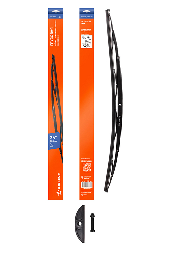 Щетка стеклоочистителя 900 мм (36") каркасная грузовая с адаптером "Clasp 25.2"