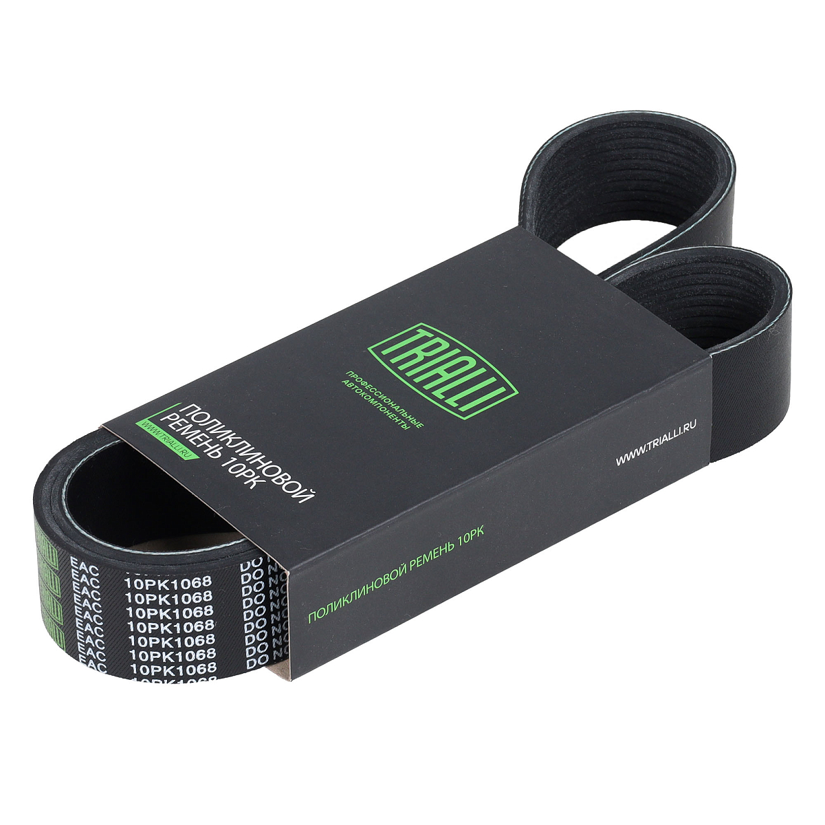 Ремень приводной для автомобилей Shanxi/Shacman F2000 /F3000 (12-) [WP10] вентилятора (10PK1068)