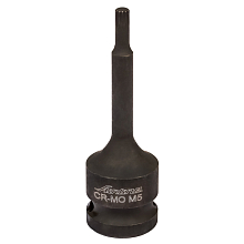 Головка ударная торцевая 1/2"DR внешний SPLINE M5, L=78мм