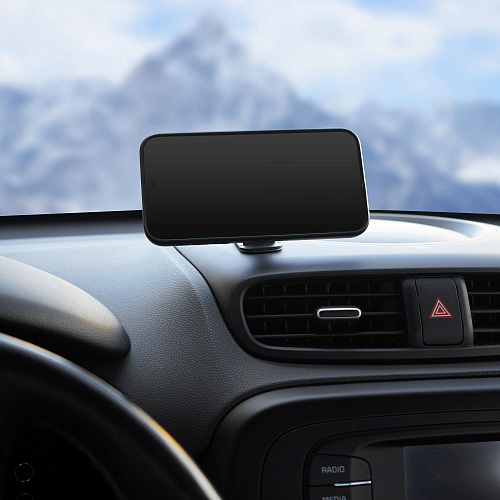 Держатель для телефона автомобильный на торпедо магнитный на двухстороннем скотче