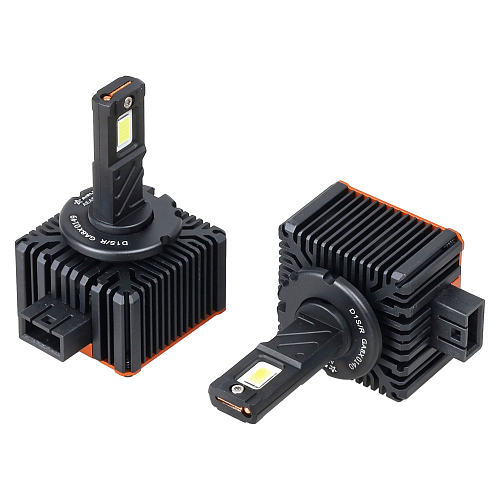 Лампа светодиодная D1S D-LED, 42Вт, 9000Лм (4500Лм x 2), 6500К (Белый), 12В, комплект 2 шт. МП-серия