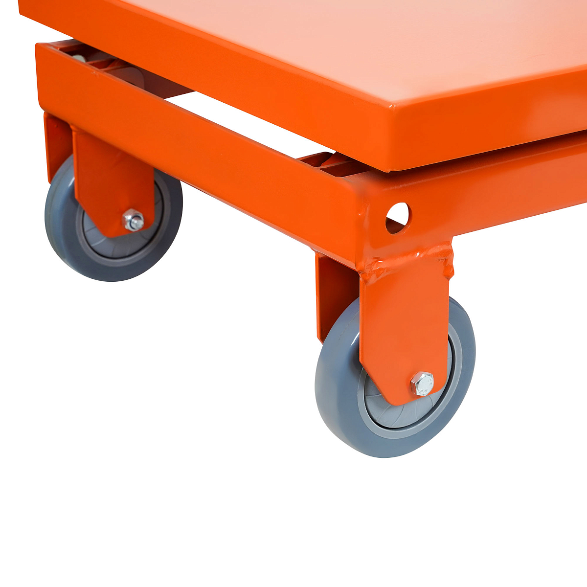 Стол подъемный гидравлический г/п 500кг 290-850мм передвижной, платформа 800х500мм