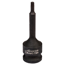 Головка ударная торцевая 1/2"DR внешний TORX T25, L=78мм
