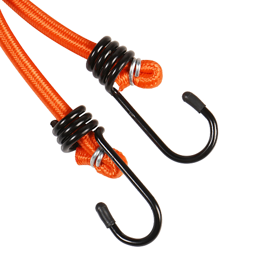 Резинки-стяжки набор 2 шт. 60 см, D-8 мм (металлические крючки)