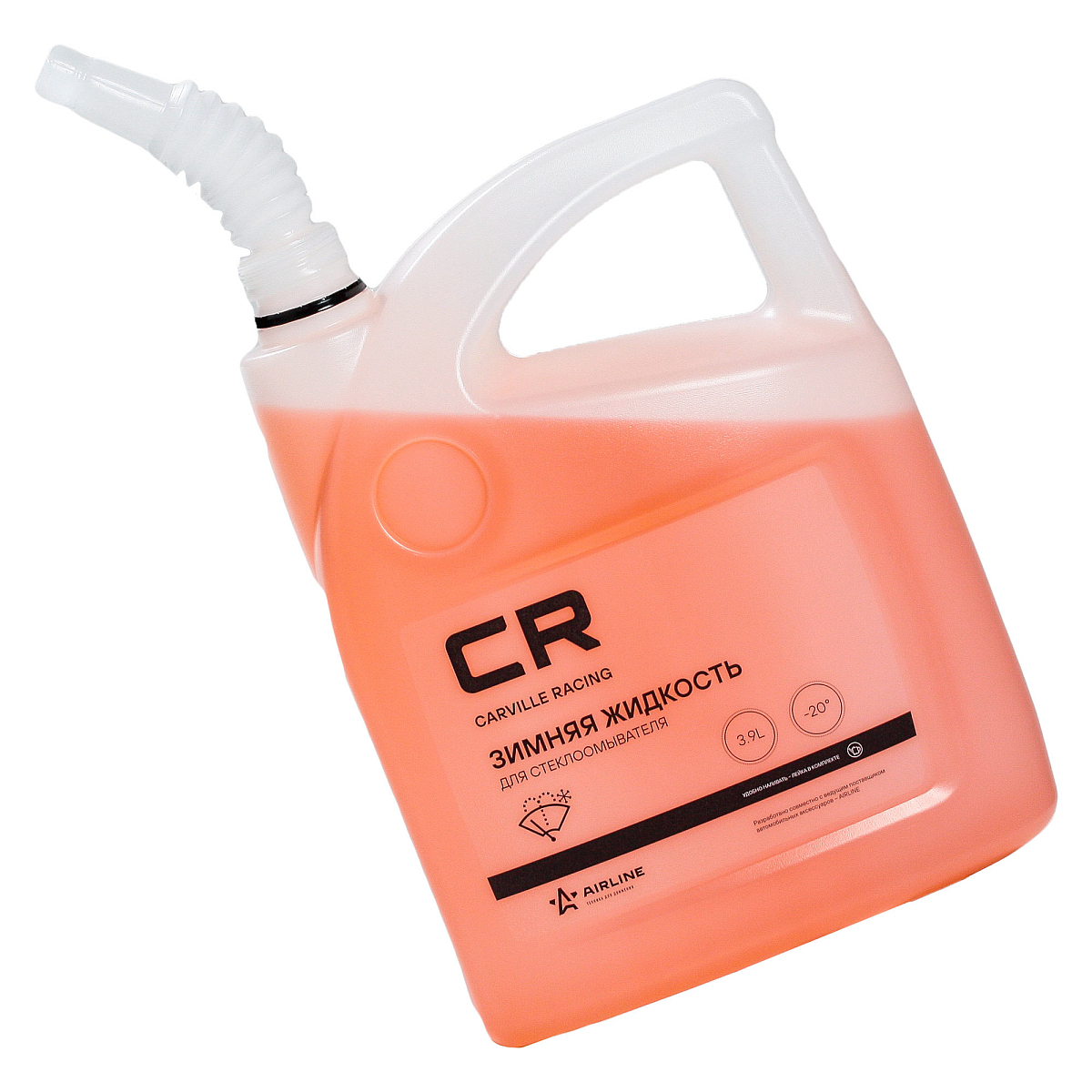 Жидкость стеклоомывателя зимняя -20°С с ароматом грейпфрута, 3.9л