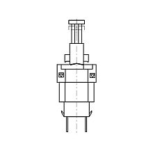 Датчик включения стоп-сигнала для автомобилей Daewoo Matiz (98-)/Nexia (95-) 2PIN