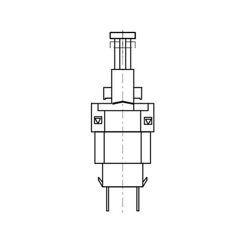 Датчик включения стоп-сигнала для автомобилей Daewoo Matiz (98-)/Nexia (95-) 2PIN