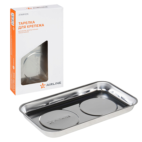 Тарелка для крепежа магнитная прямоуг. 136х237х22мм