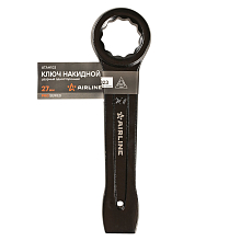 Ключ ударный накидной односторонний 27мм, L=175-185мм