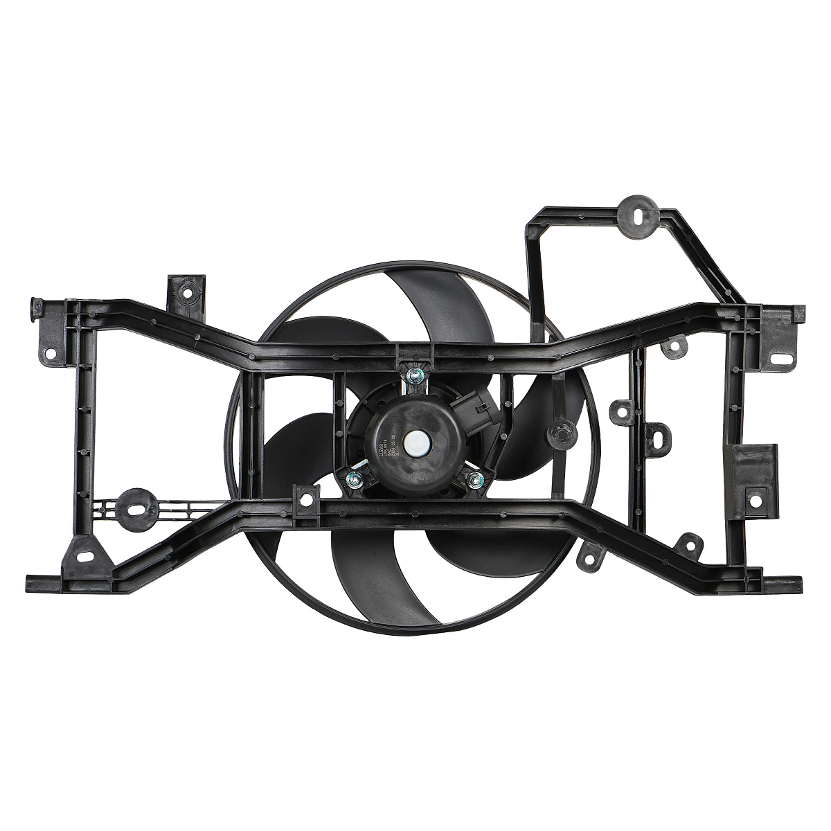 Электровентилятор охлаждения для автомобилей Лада Vesta (15-)/Renault Logan II (12-) (с кожухом) A/C-