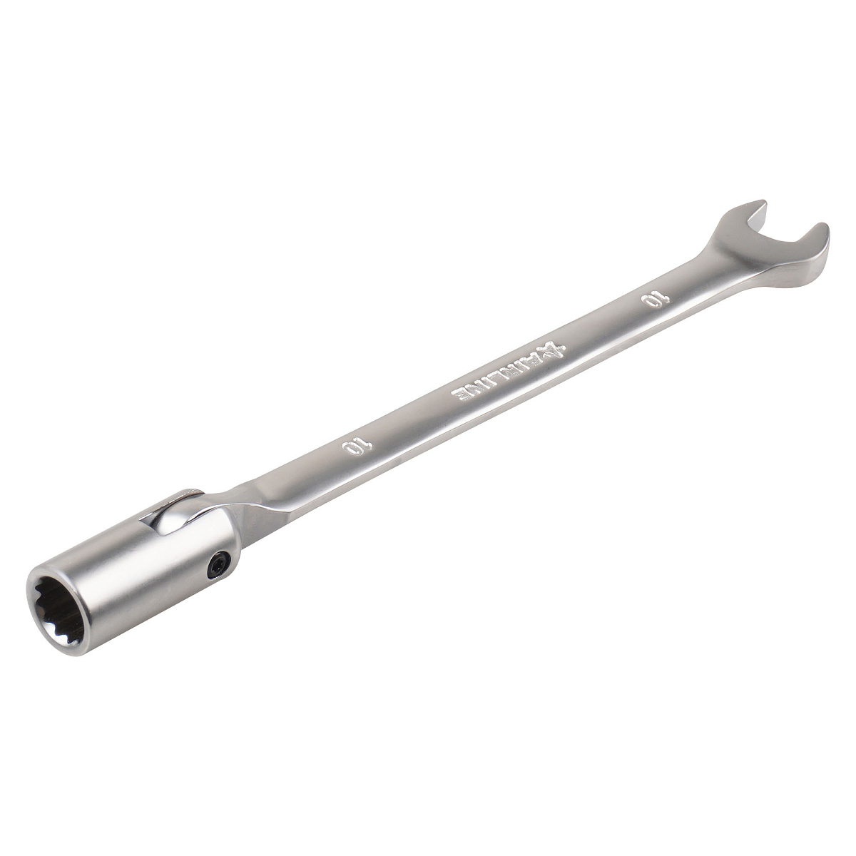 Ключ комбинированный шарнирный 10мм PRO, пласт.подвес