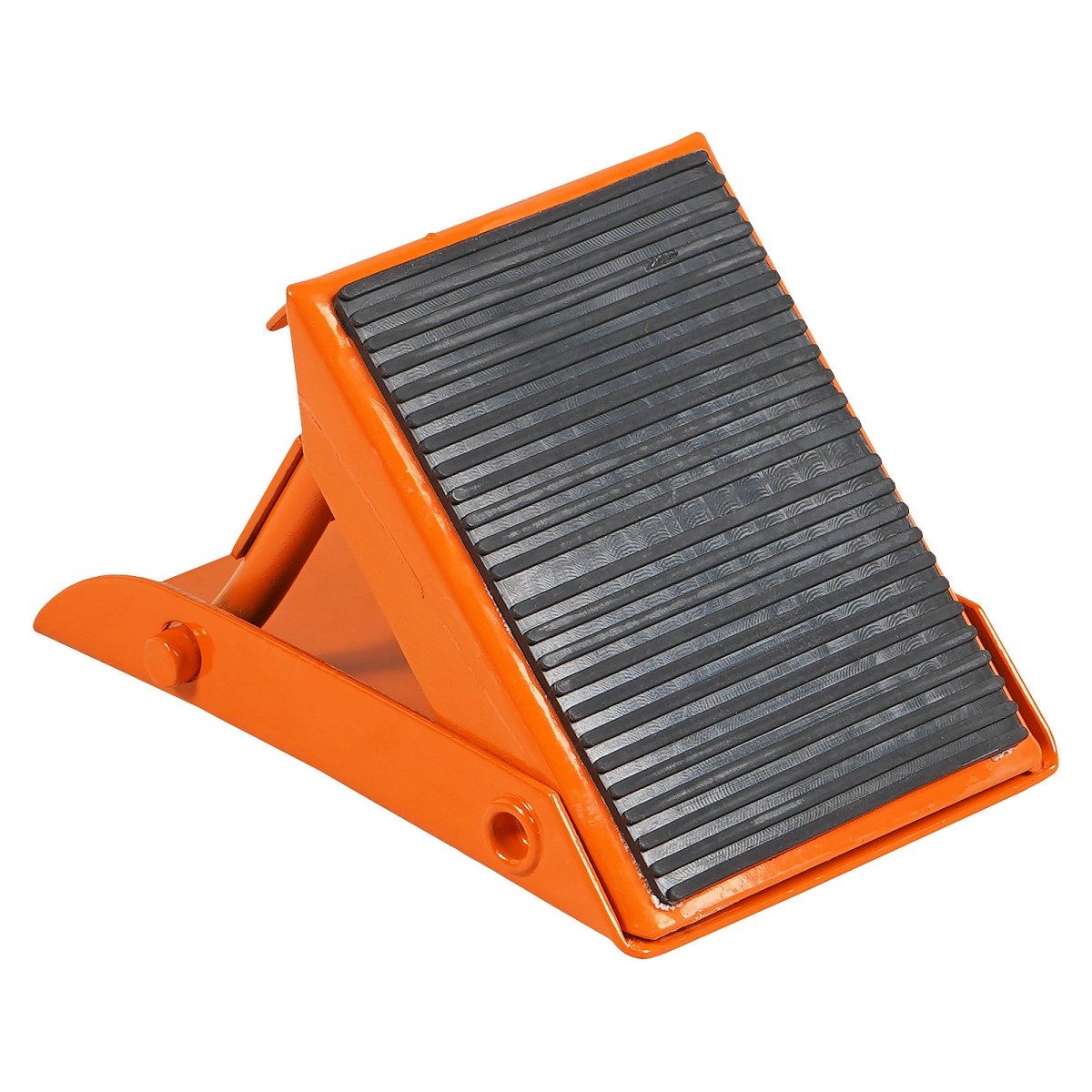 Упор (башмак) противооткатный складной, сталь, обрезин.