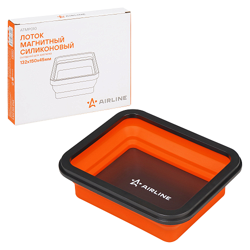 Лоток магнитный силиконовый складной для крепежа 132Х150Х45мм