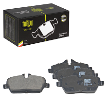 Колодки тормозные дисковые передние для автомобилей BMW 1 (E81/87) (04-) / Mini Cooper (06-)