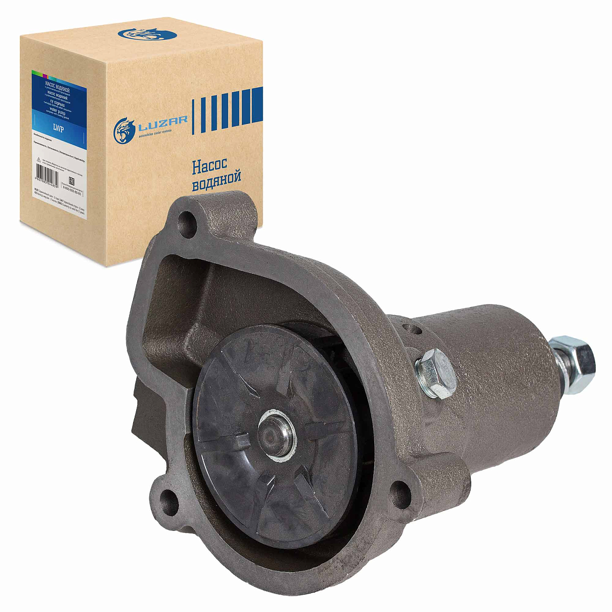 Насос водяной для автомобилей МТЗ/ЗИЛ Бычок (без шкива)