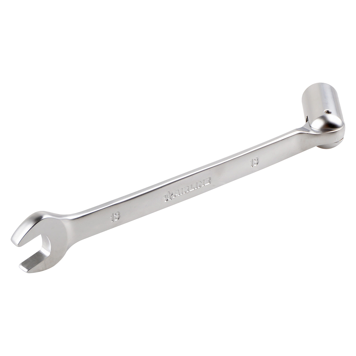 Ключ комбинированный шарнирный 13мм PRO, пласт.подвес