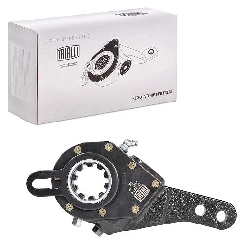 Рычаг тормоза регулировочный автоматический (трещотка) для автомобилей МАЗ 5440 / 544069 / 643068 передний левый/правый (широкий шлиц)