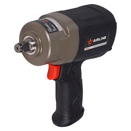 Гайковерт пневматический ударный композитный 1/2"DR 1680Нм PRO