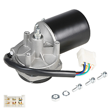 Моторедуктор стеклоочистителя для автомобилей КамАЗ/МАЗ/КрАЗ/БелАЗ (тип КЗАЭ)