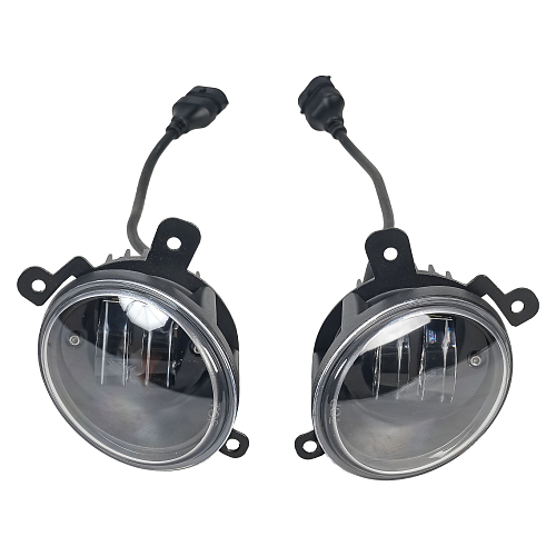 Фары противотуманные светодиодные для Лада Vesta, Granta, Kalina, 38Вт, H11, Белый, комплект 2 шт.