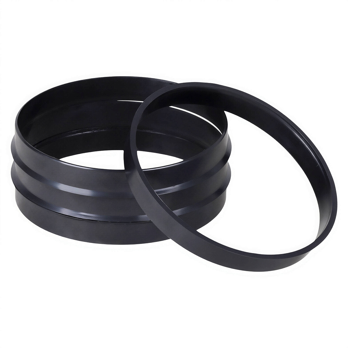 Кольцо центровочное для литого диска 74.1-72.6мм, комплект 4 шт., пластик