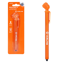 Манометр с линейной шкалой 8 АТМ без потерь воздуха