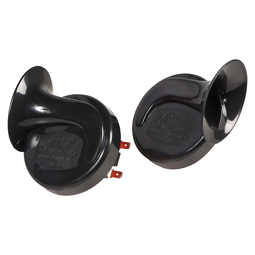 Сигнал звуковой рупорный 90мм 410/510Гц 118дБ 24В LOW/HIGH, кмпл. 2 шт.