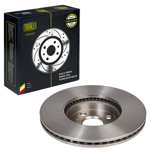 Диски тормозные для автомобилей Toyota Yaris (05-) c ABS передний d=275