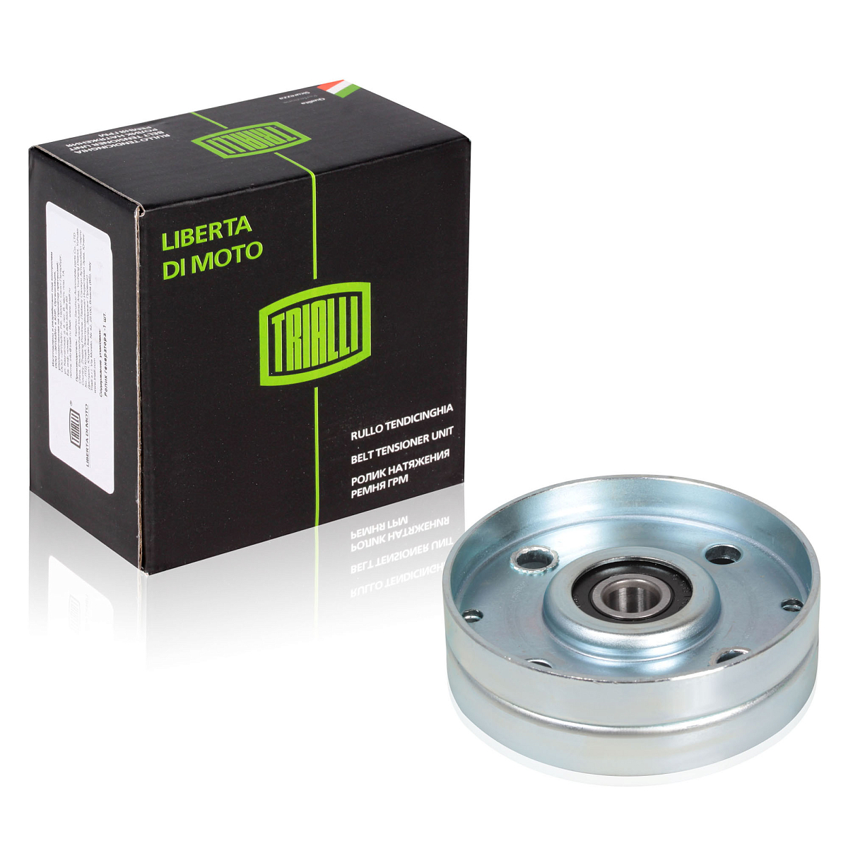 Ролик приводного ремня для автомобилей Nissan Almera Classic (06-)/Almera N16 (00-) 1.6i (натяжной) ремня компрессора и генератора D=84