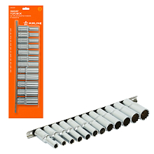 Набор головок 1/2"DR шестигранных глубоких 12пр. (5/16"DR-15/16"DR)