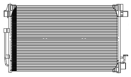 Радиатор кондиционера для автомобилей Teana J32 (08-)