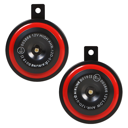 Набор Сигналы+Перчатки (звуковые сигналы дисков. 100мм 335/400Гц 110дБ 12В Low/High 2шт; перчатки ХБ)