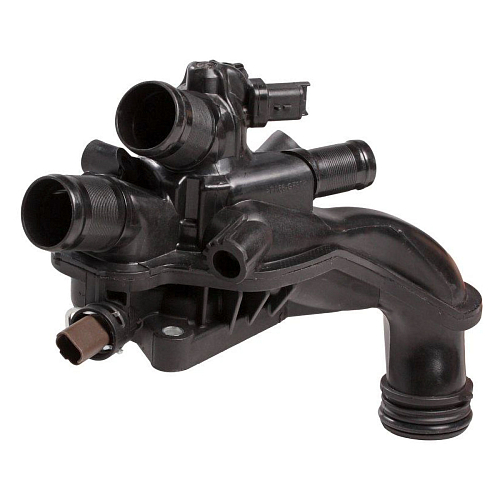 Термостат для автомобилей Peugeot 308 (11-)/Citroen C4 (10-) 1.6i MT («быстросъём», датчик температуры справа)