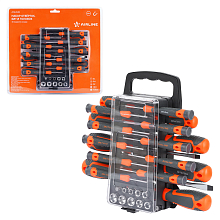 Набор отвёрток, бит и головок 44пр. холдер (SL, PH, PZ, TORX) блистер