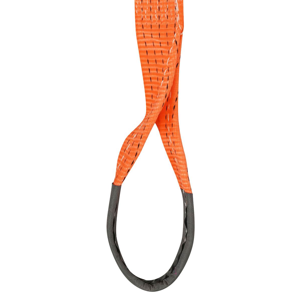 Трос буксировочный (лента) 20 т, 6 м, 2 металл. шакла