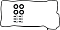 Прокладка клапанной крышки для а/м Toyota RAV4 (18-)/Lexus ES (18-) 2.5i (кмпл.)