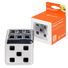 Ароматизатор на панель "Куб" французская ваниль