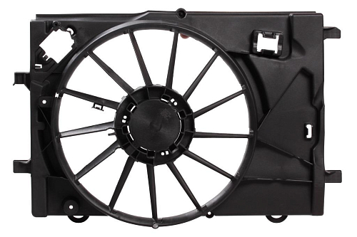 Кожух электровентилятора охлаждения для автомобилей Chevrolet Aveo T300 (11-)/Opel Mokka (13-)