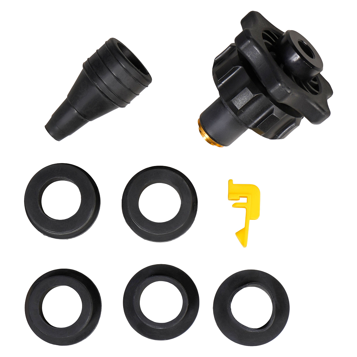 Воронка для замены охлаждающей жидкости через расш.бачок D-160мм, 8 пр.