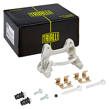 Скоба тормозного суппорта для автомобилей Geely Coolray (18-) / Belgee X50 (23-) задняя (автомобиль с электродвигателем стояночного тормоза)