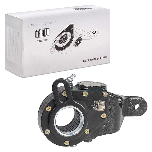 Рычаг тормоза регулировочный автоматический (трещотка) для автомобилей МАЗ средний правый / задний левый (эвольвентный, узкий шлиц)