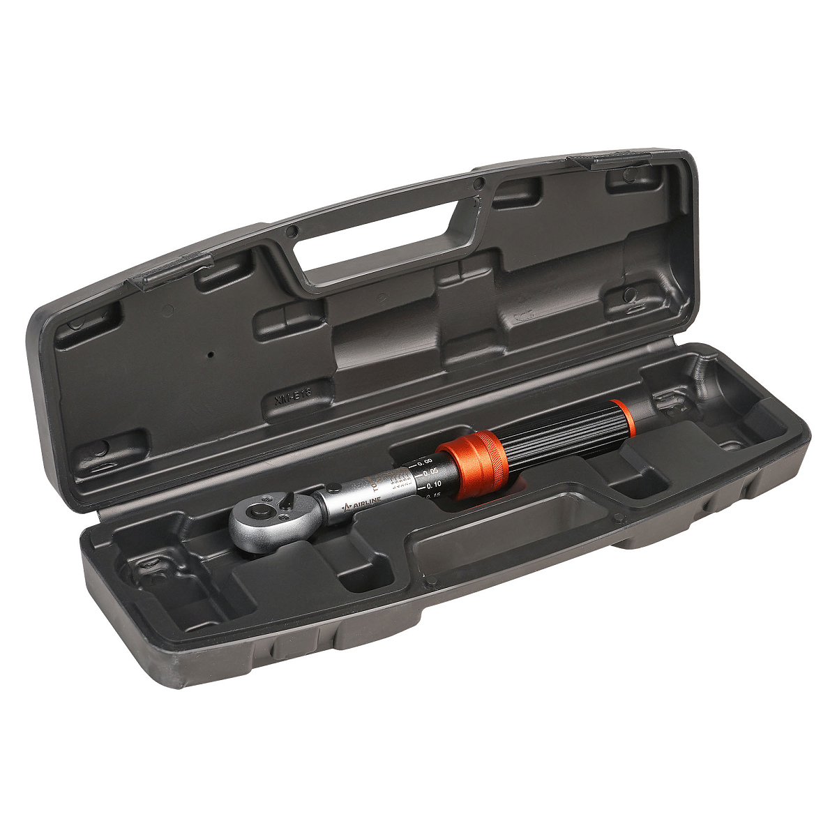Ключ динамометрический 1/4" 1-6Нм PRO, кнопка быстр.сброса, алюмин.рук., кейс