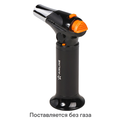 Горелка газовая, портативная с баллоном, пьезоподжиг, сопло D23мм