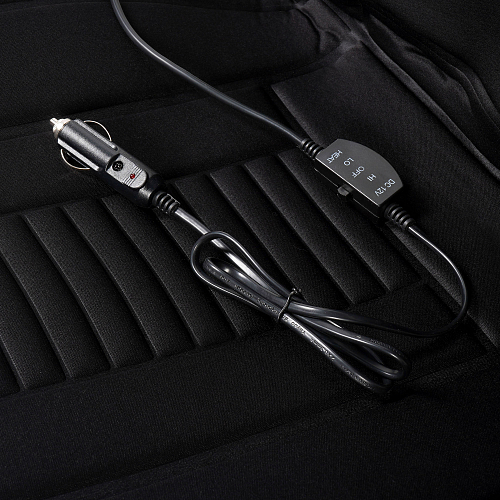 Накидка с подогревом 12 В, 35/45 Вт, черная