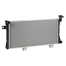 Радиатор охлаждения для а/м Лада 21214 Niva (Urban) (паяный) (Heavy Duty) (повыш. теплоотдача)