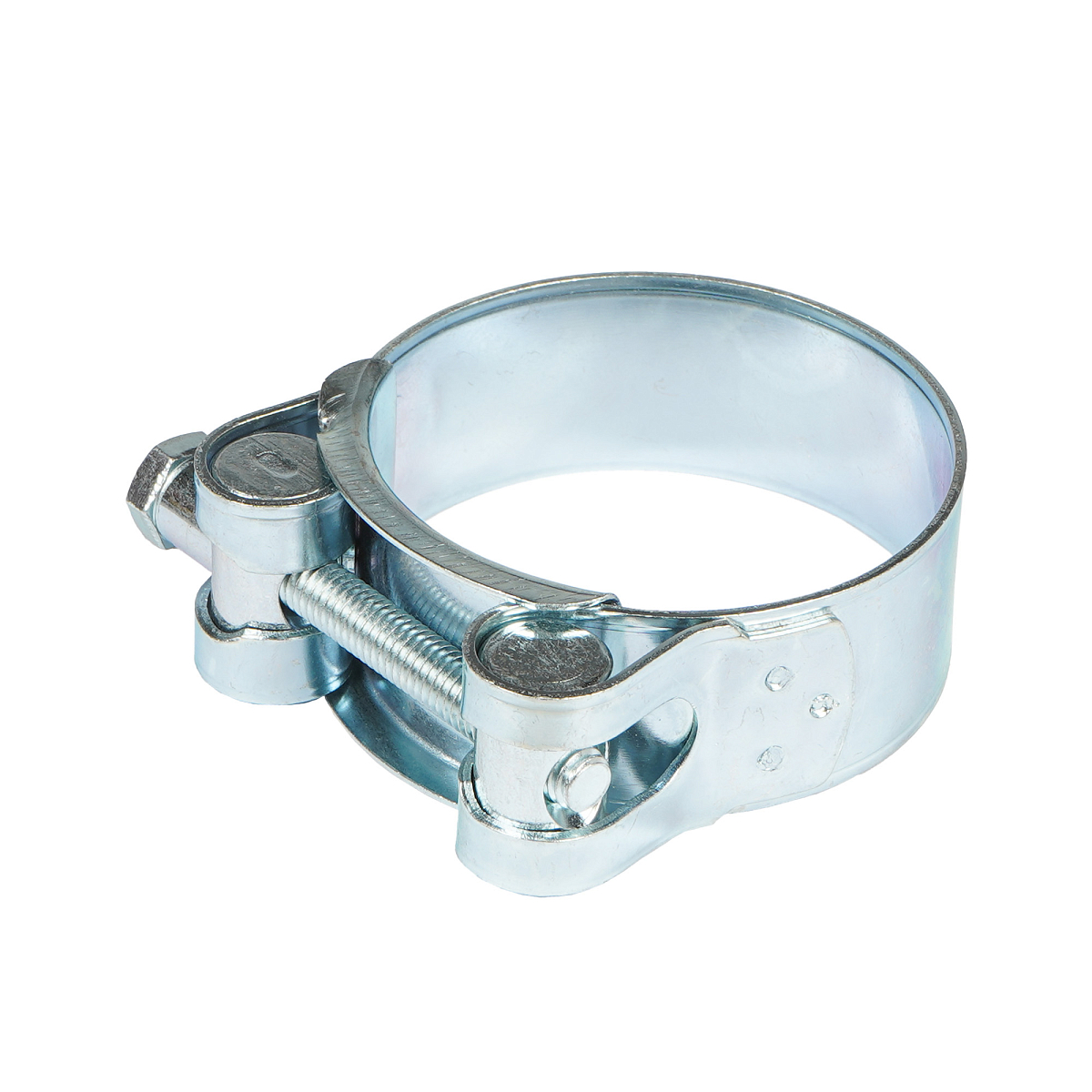 Хомут силовой 48-51/22мм, шарнирный, W1(оцинк.)