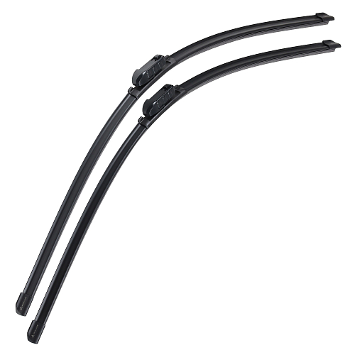 Щетки стеклоочистителя комплект 730/730мм (29"/29") бескаркасные с креплением "Push Button 19 mm", 2 штуки МП-серия