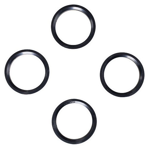 Кольцо центровочное для литого диска 67.1-56.6мм, комплект 4 шт., пластик