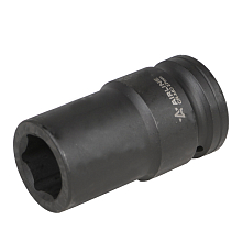 Головка ударная торцевая 1"DR шестигранная 27мм, L=90мм